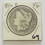 $1 1896-O MORGAN SILVER DOLLAR
