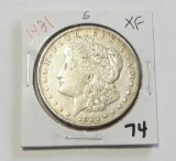 $1 1921-S MORGAN SILVER DOLLAR