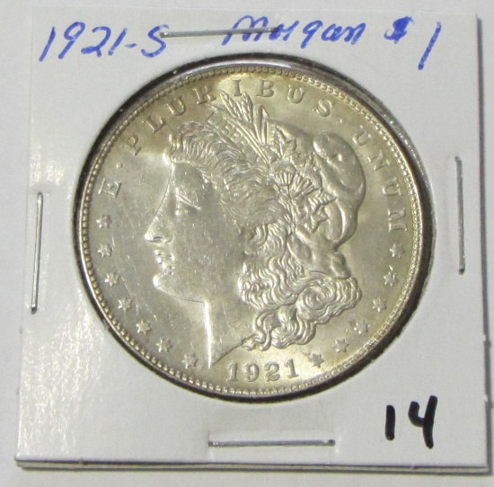 1921-S Morgan Dollar 