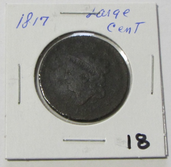 1817 Coronet Large Cent