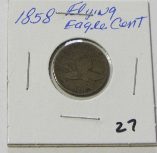 1858 Flying Eagle Cent