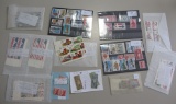 EARLIER LARGE STAMP COLLECTION BETTER STAMPS