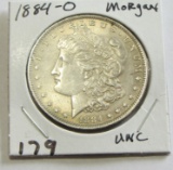 $1 1884-O MORGAN SILVER DOLLAR