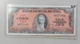 1959 $100 Pesos Cuba Note