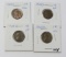 Lot of 4 - 1928-D, 1928-S, 1929-D & 1929-S Lincoln Cent 