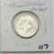 1949 Cuba Silver 20 Cent