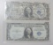 LOT OF 2 $1 SHORT SNORTER TOP NOTE IT VERY TOUGH WITH THIS MANY SIGNITURES