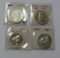 LOT OF 4 SILVER FRANKLINS PROOF AND MS