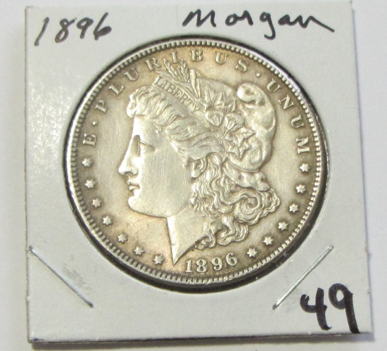 $1 1896 MORGAN SILVER DOLLAR