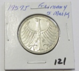 1957J Silver Germany 5 Marks