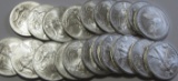 ROLL OF SILVER EAGLES BU 20 COINS TOTAL DATED 2013 PICTURE IS A STOCK PHOTO