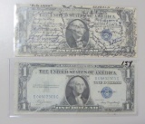 LOT OF 2 $1 SHORT SNORTER TOP NOTE IT VERY TOUGH WITH THIS MANY SIGNITURES