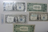 SHORT SNORTER LOT $1 SILVER CERTIFICATE