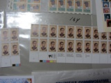 HERITAGE STAMP COLLECTION WITH SHEETS