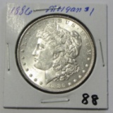 1886 Morgan Dollar 