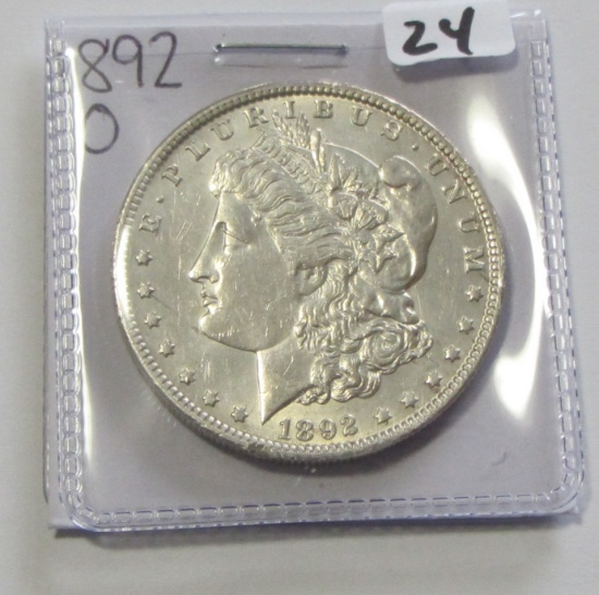 $1 1892-O BU MORGAN