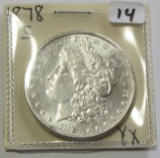 $1 1878-S BU MORGAN