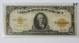 SHARP $10 1922 GOLD CERTIFICATE LARGE SERIAL NUMBERS