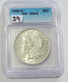 $1 1886-O MORGAN ICG 55
