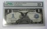 $1 1899 BLACK EAGLE 1899 PMG 25