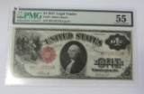 $1 1917 LEGAL TENDER FR 37 PMG 55