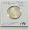 1949 Cuba 20 Cent UNC