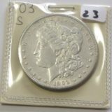 1903-S MORGAN SILVER $1