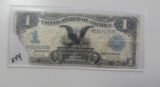 $1 BLACK EAGLE 1899 DAMAGE