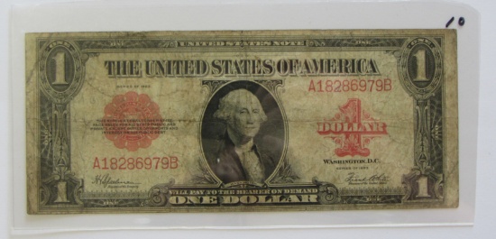 $1 1923 LEGAL TENDER ONE YEAR TYPE NOTE