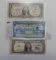 $1 NORTH AFRICA SILVER CERTIFICATE SHORT SNORTER LOT WWII FOREIGN BANKNOTES