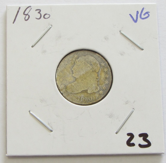 1830 BUST DIME