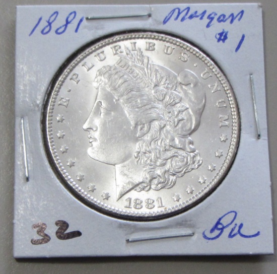 1881 Morgan Dollar BU