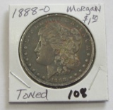 $1 MORGAN SILVER DOLLAR 1888-O