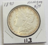 $1 MORGAN SILVER DOLLAR 1890