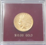 $10 1910-D GOLD EAGLE INDIAN