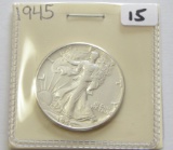 HIGH GRADE 1945 WALKING LIBERTY HALF