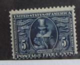 5 CENT POSTAGE STAMP POCAHONTAS 1907