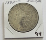 $1 MORGAN SILVER DOLLAR 1882-O