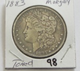$1 MORGAN SILVER DOLLAR 1883