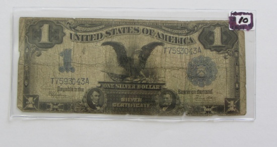 $1 1899 BLACK EAGLE SILVER CERTIFICATE