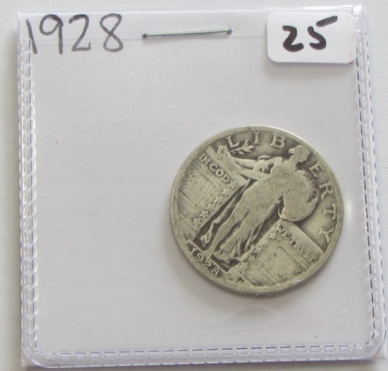 1928 STANDING LIBERTY HALF