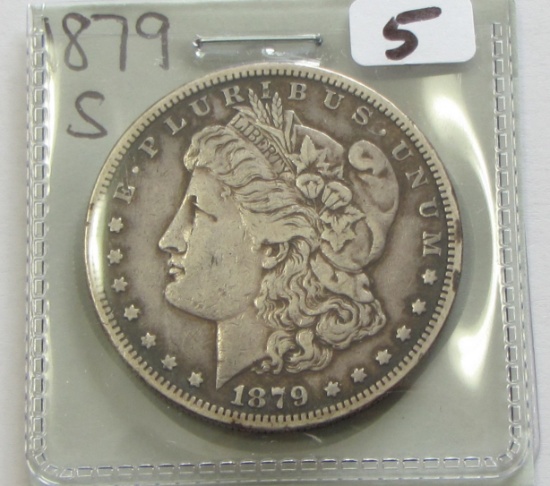 1879-S $1 MORGAN SILVER DOLLAR