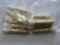 Lot of 10 files gold flake