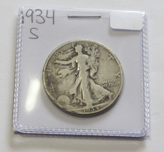 1934 s walking liberty half