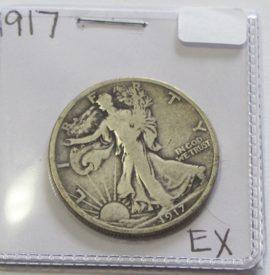 1917 walking liberty half