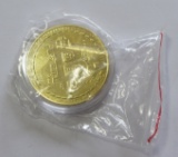 Bitcoin commemorative coin