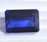 genuine Sapphire gemstone for to six carats random shape