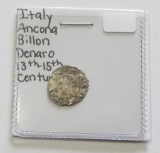 Silver ancient Italy coin