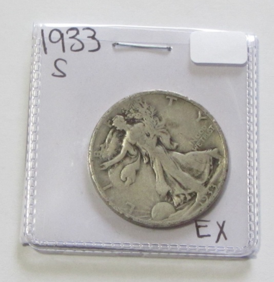 1933-S WALKING LIBERTY HALF