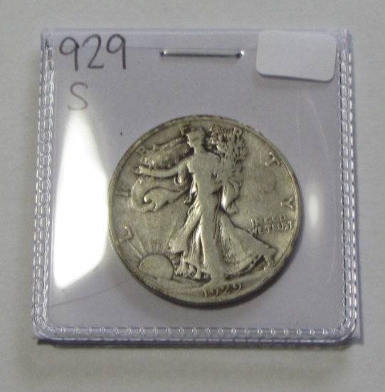 1929-S WALKING LIBERTY HALF